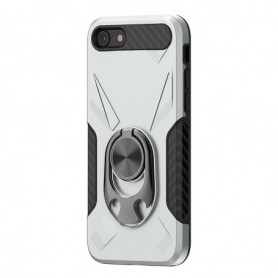 APPLE IPHONE SE2 Case with Ring Holder In Silver