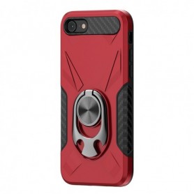 APPLE IPHONE SE2 Case with Ring Holder In Red