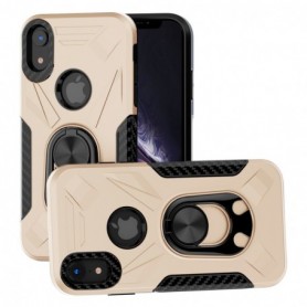 APPLE IPHONE XR Case with Ring Holder In Gold