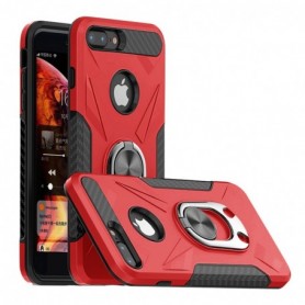 APPLE IPHONE 8 PLUS Case with Ring Holder In Red
