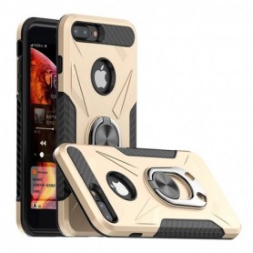 APPLE IPHONE 8 PLUS Case with Ring Holder In Gold