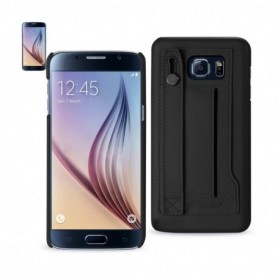 SAMSUNG GALAXY S6 GENUINE LEATHER CASE-BLACK