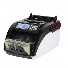 Money Counting LED Display With UV, Magnetic And Infrared Detection in Black