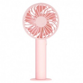 Flower Design 3 Speeds Electric Portable Personal Cooling Fan for Home Office Travel In Pink