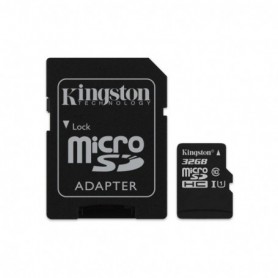 KINGSTON CANVAS SELECT CLASS 10 MICROSD 32GB WITH SD ADAPTER