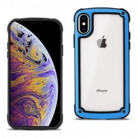 APPLE IPHONE X Heavy Duty Rugged Shockproof Full Body Case In Blue