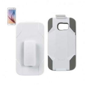 SAMSUNG GALAXY S6 3IN1 HOLSTER COMBO-GREY WHITE