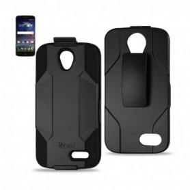 ZTE UHURA GRAND X3 3IN1 HOLSTER COMBO-BLACK