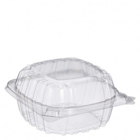 5" CLEAR HINGED CONTAINER 500 PCS
