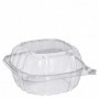 6" CLEAR HINGED CONTAINER 500 PCS