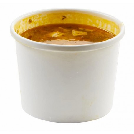 8 OZ WHITE PAPER SOUP CONTAINER 500CT