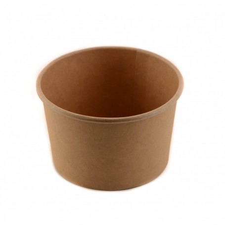 26 OZ KRAFT PAPER SOUP CONTAINER 500 PCS