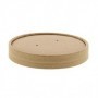 115mm kraft paper lids for 26oz/32oz 500pcs
