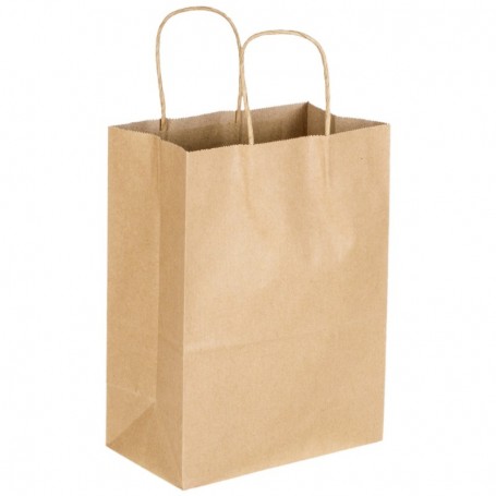 MEDIUM PAPER BAG WITH HANDLE 250