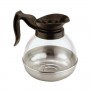 Coffee Decanter 64 oz. capacity durable plastic handle top break-resistant polycarbonate body