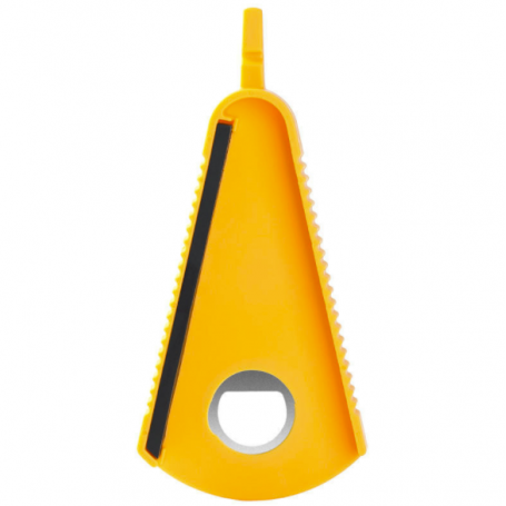 Bottle Opener / Jar Opener with Silicone Handle