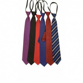 Men's Zippered Dress Tie Jacquard (60/480/c)