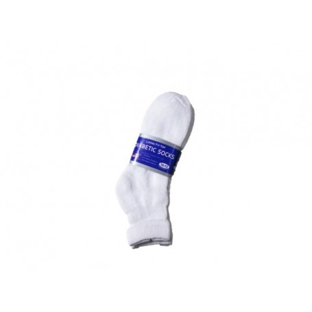 3 pr Men's Crew Socks Set Diabetic (20/80/c)