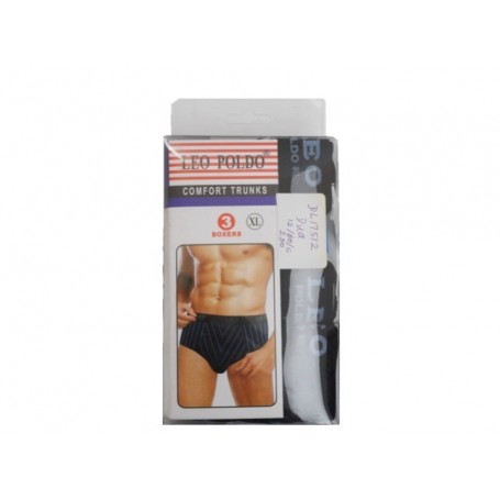 3 pc Men's Brief Set Stripes