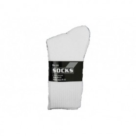 3 pr Men’s Crew Socks White Set