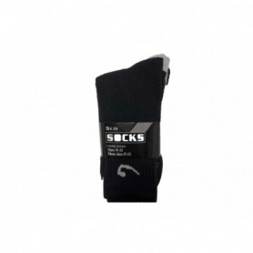3 pr Men's Crew Socks Set Check 10-13 (20/80/c)