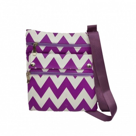 8"x9" PU Cross Shoulder Tote (12/120/c)