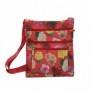 8"x9.5" PU Cross Shoulder Tote Rose (12/120/)