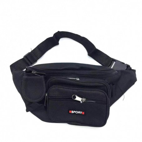 Waist Bag Black Sport (12/144/C)