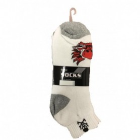 3 pr Men's Ankle Socks Set Skull 9-11 (20/180/c)