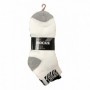 3 pr Men's Ankle Socks Set Slashes 10-13 (20/80/c)
