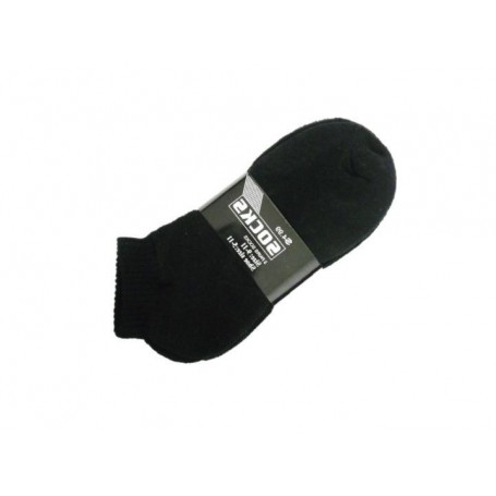 3 pr Men’s Ankle Socks Black Set