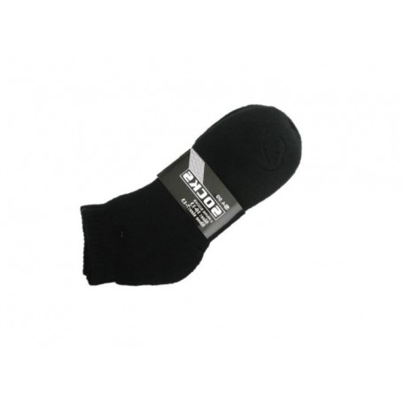 3 pr Men’s Ankle Socks Black Set