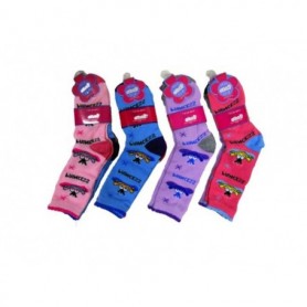 3 pr Ladies Crew Socks Set