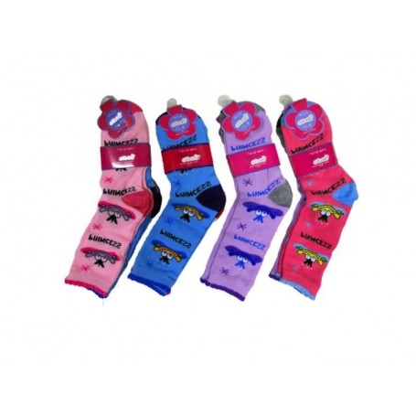 3 pr Ladies Crew Socks Set