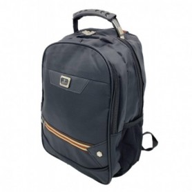 16" Dual Shoulder Backpack Black (12/50/c)