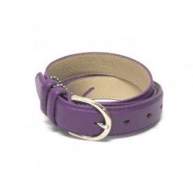 1" Ladies' Leather Belt Purple