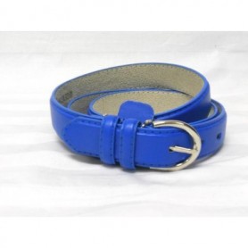 1" Ladies Leather Belt Royal Blue