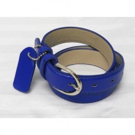 1" Ladies Leather Belt Sapphire