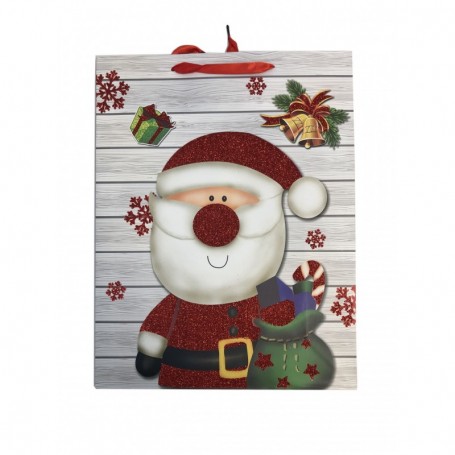 Christmas Gift Bag-L 12.4"*16"*4.8" (60/180/c)