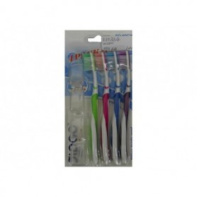 8 pc Adults Toothbrush & Cap Set (72/144/c)
