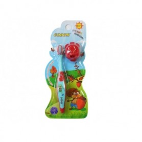 Children's Toothbrush & Cap Set