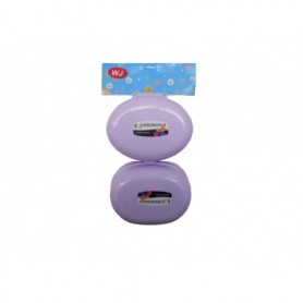 2 pc Flip Cover Soap Dish Set (36/72/c)