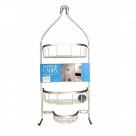 10.5"x24" Aluminum Shower Caddy (12/c)