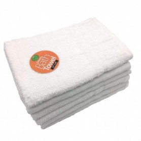 27"x54" Bath Towel White (48/c)