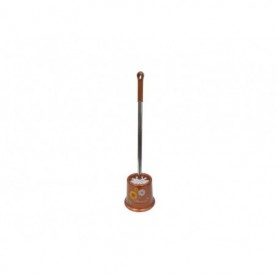 19" Plastic Toilet Brush w Holder (24/120/c)