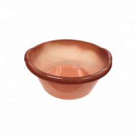 14-1/2"x6-1/4" Deep Handled Plastic Basin Jade (24/c)