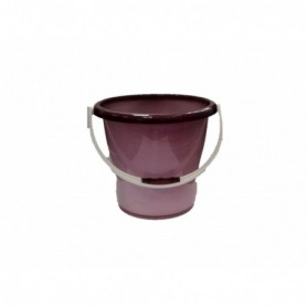 12" 4.5gal Jade Plastic Bucket (24/c)
