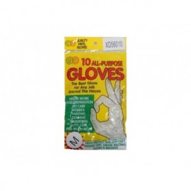 10 pc Vinyl Gloves Medium (24/240/c)