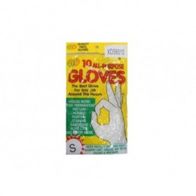 10 pc Vinyl Gloves Small (24/240/c)