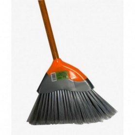 Wood Stick Angle Broom 4.5"x12" Bristle (12/c)